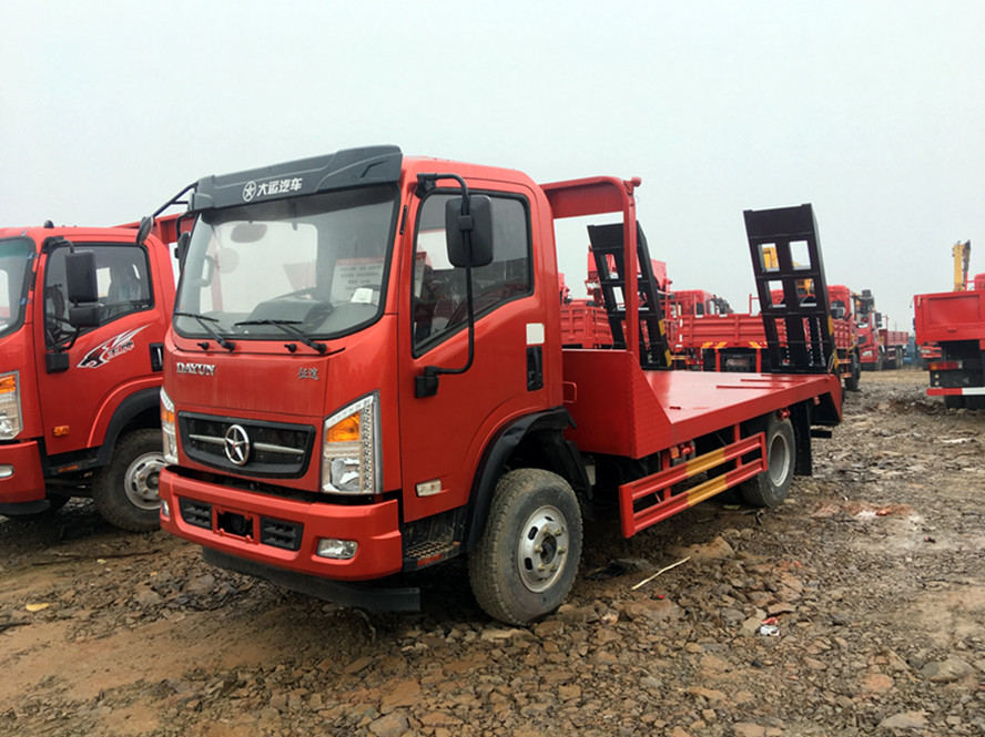 【藍牌 包上牌】湖北大運平板運輸車
