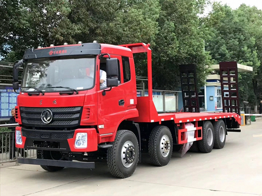 【38噸】東風商用前四后八平板運輸車