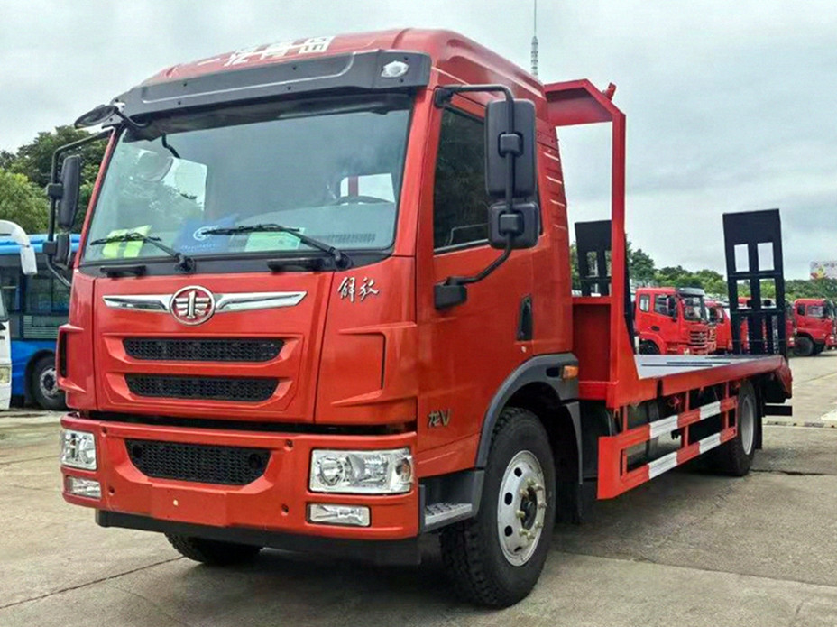 【國六】解放龍V平板運輸車