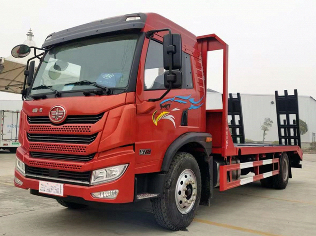 【國六】解放龍V2.0平板運輸車