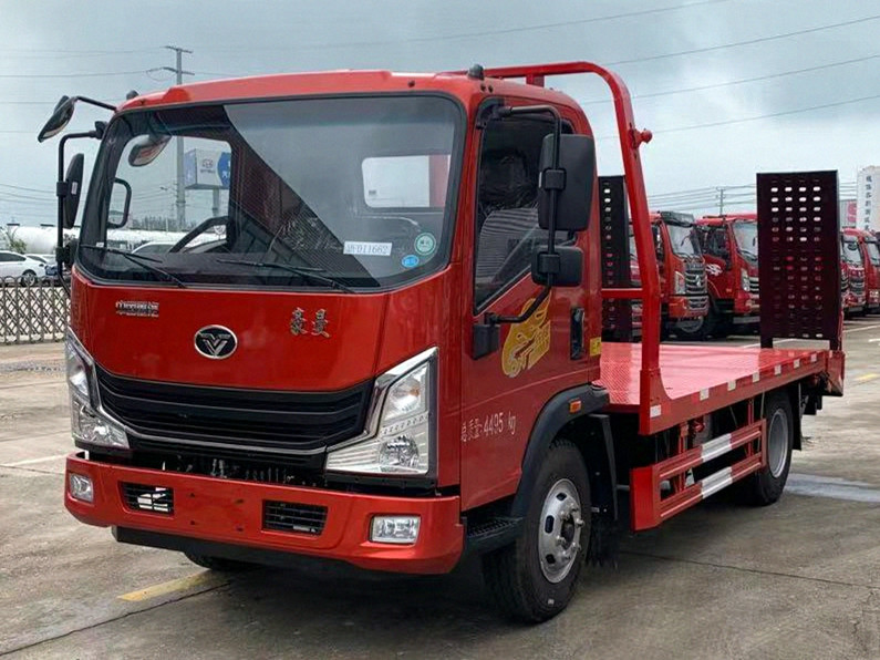 【新規(guī)藍(lán)牌包牌】重汽豪曼平板運(yùn)輸車