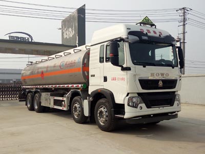 程力威牌CLW5320GYYLZ5型鋁合金運油車