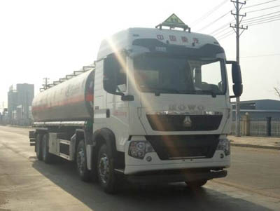 程力威牌CLW5321GYYLZ5型鋁合金運油車