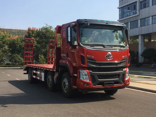 【國六】柳汽乘龍H5前四后四平板運輸車