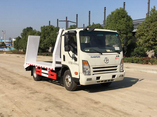 【國六藍牌】大運清障平板車